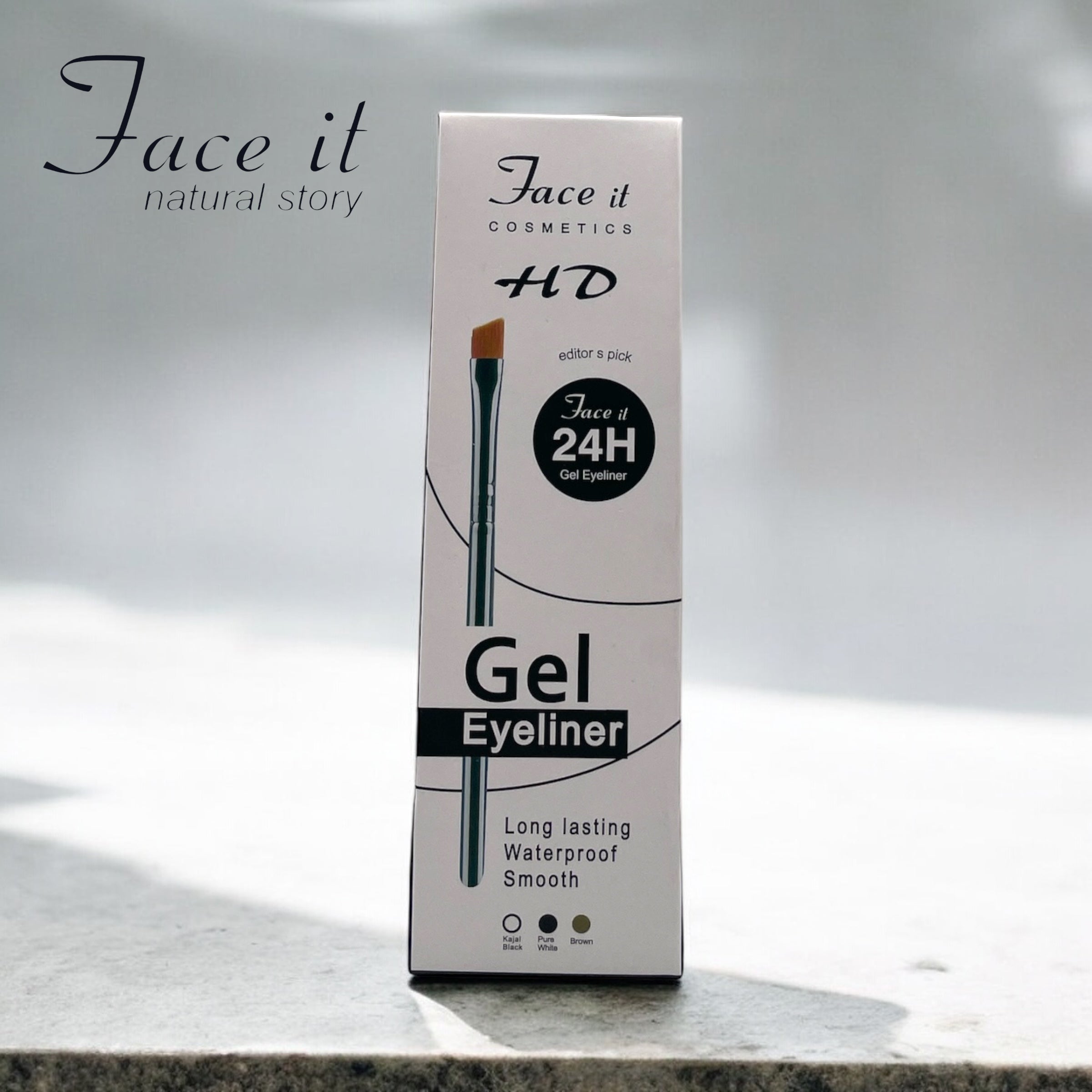 Faceit 24h HD Waterproof Longlasting Gel Eyeliner