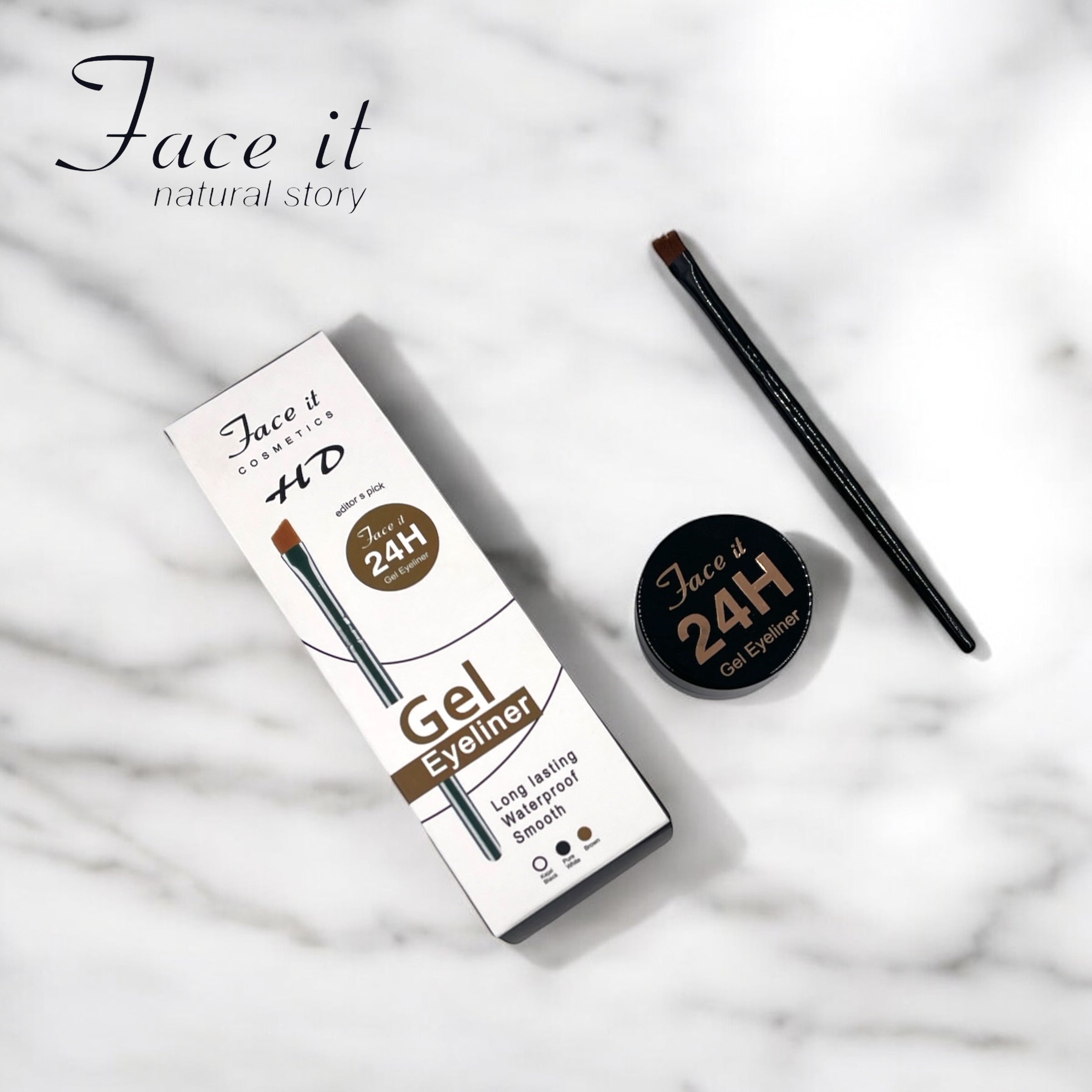 Faceit 24h HD Waterproof Longlasting Gel Eyeliner