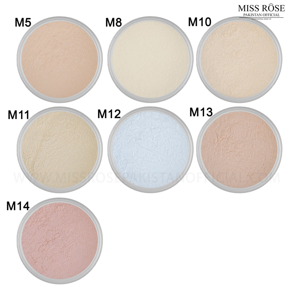 Miss Rose Luxury Gold Setting Loose Powder