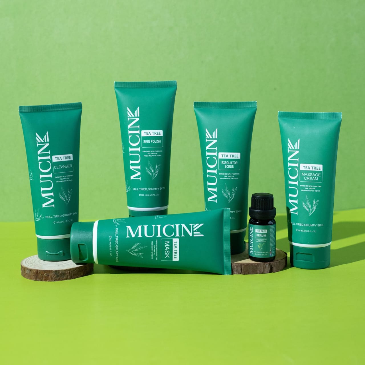 Muicin Tea Tree Clear & Clean Facial Kit