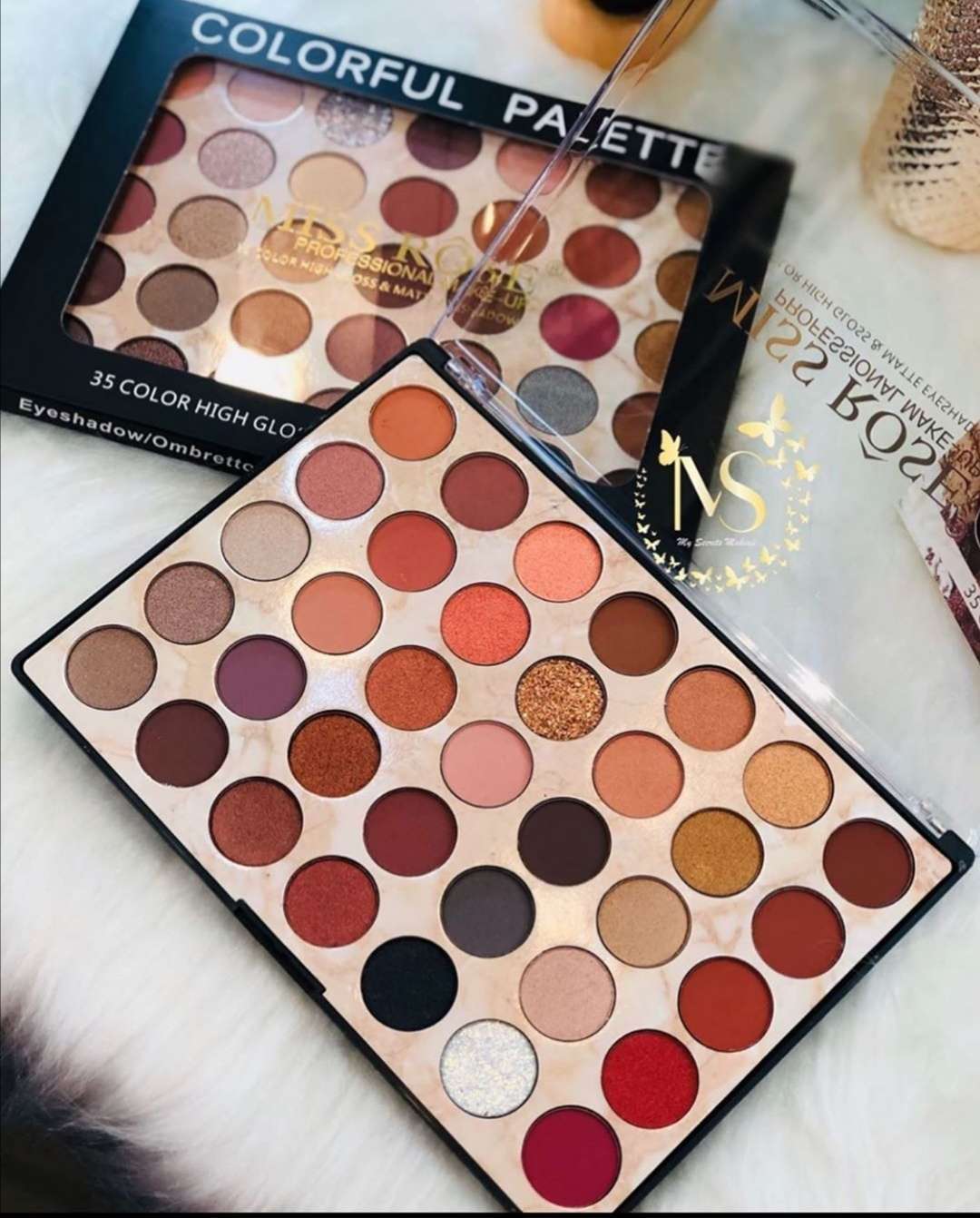 Miss Rose 35 Color Eyeshadow Palette N4