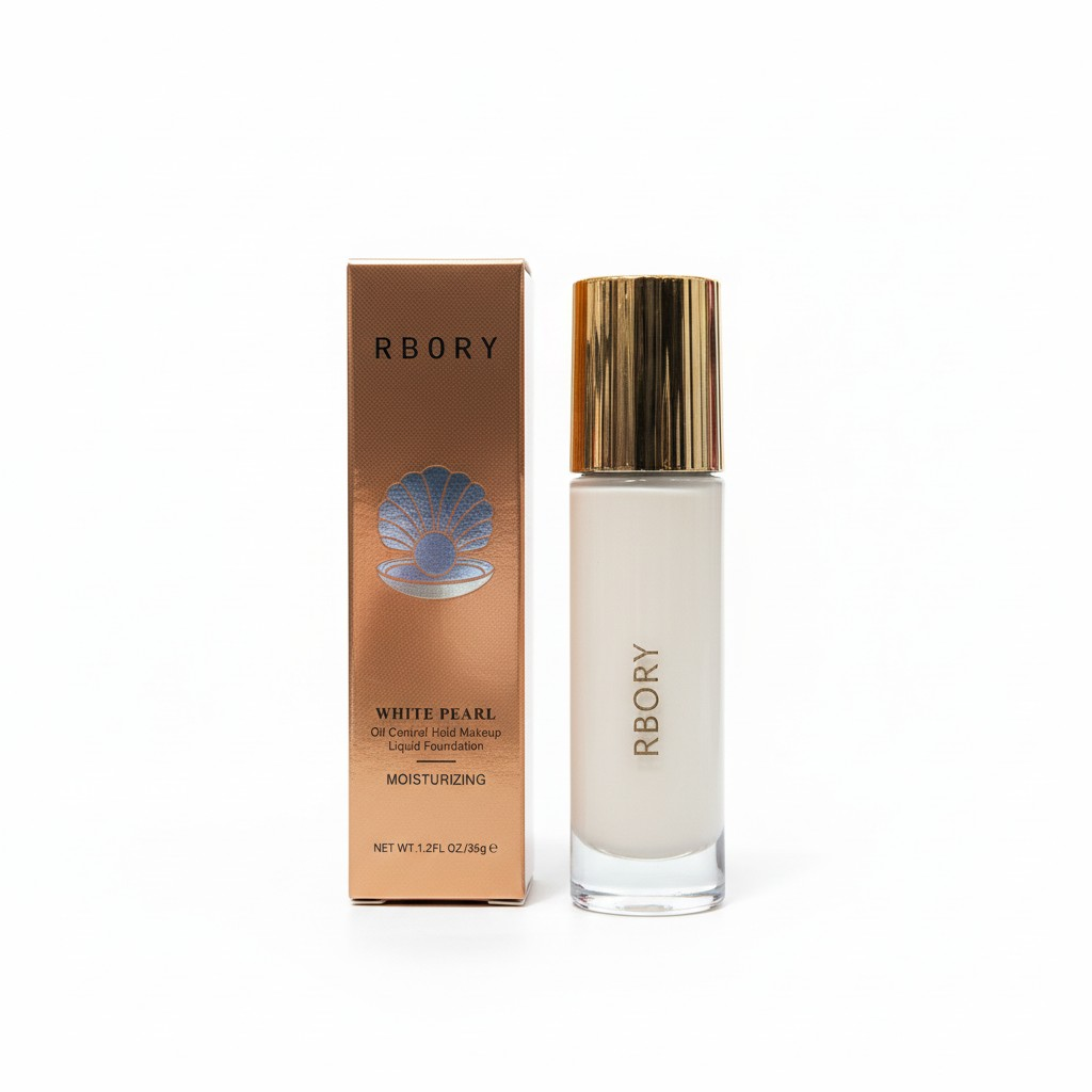 Rbory White Pearl Oil Control Foundation